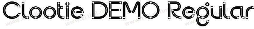 Clootie DEMO Regular字体转换